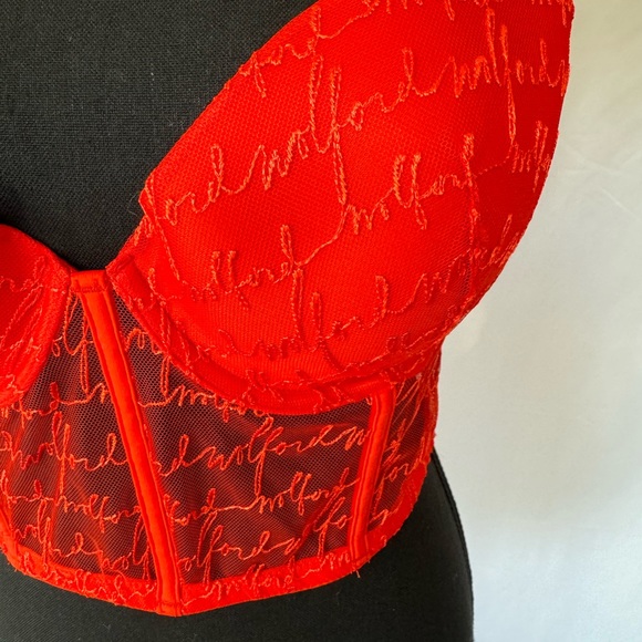 NWT Wolford red bra - Picture 3 of 7